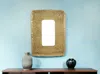 Homezia 28" Gold Metal Framed Accent Mirror
