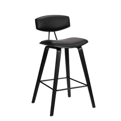 Homezia 29" Iron Low Back Bar Height Bar Chair