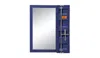 Homezia 32" Blue Finish Dresser Mirror