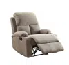 Homezia 32" Gray Linen Recliner