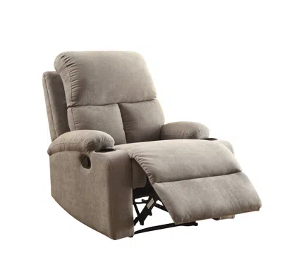 Homezia 32" Gray Linen Recliner