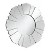 Homezia 33" Clear Abstract Unframed Accent Mirror