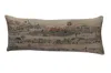 Homezia 35" White Los Gatos Daylight Skyline Lumbar Decorative Pillow