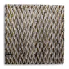 Homezia 36" X 36" X 1" Raw Wood Look Silver Finish Square Wall Art
