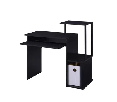 Homezia 37" Black Computer Desk
