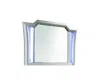 Homezia 38" Champagne Irregular Framed Mirror