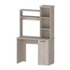 Homezia 39" Gray Computer Desk