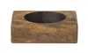 Homezia 4" Wide Pillar Tabletop Pillar Candle Holder