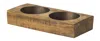 Homezia 4" Wide Pillar Tabletop Pillar Candle Holder