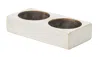 Homezia 4" Wide Pillar Tabletop Votive Candle Holder
