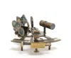 Homezia 4" X 4.5" X 2.5" Nautical Sextant In Wood Box Medium