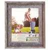 Homezia 4" X 6" Natural Weathered Gray Picture Frame