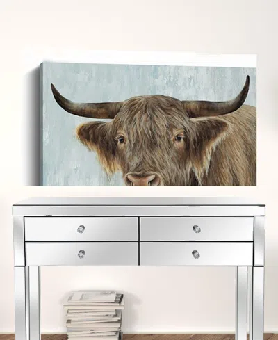 Homezia 40" X 30"bold No Bull Canvas Wall Art
