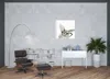 Homezia 40" X 40" Watercolor Cutie Rabbit In Glasses Canvas Wall Art