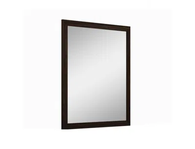 Homezia 43" Dark Brown Framed Dresser Mirror