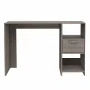 Homezia 43" Light Gray Computer Desk