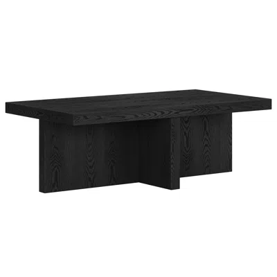 Homezia 44" Black Coffee Table