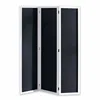 Homezia 47 X 1.5 X 67 Black And White Wood Chalkboard - Screen