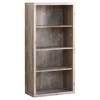 Homezia 48" Taupe Wood Bookcase