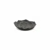 Homezia 5" Black Novelty Metal Handmade Tray In Multi