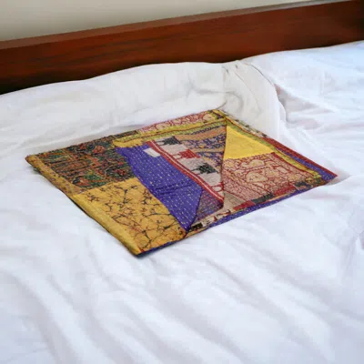 Homezia 50" X 70" Silk Multicolor Throws