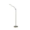 Homezia 54" Nickel Adjustable Led Task Floor Lamp