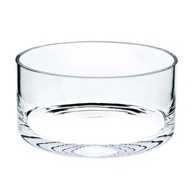 Homezia 5.5" Mouth Blown Crystal All Purpose Lead Free Bowl In Multi
