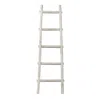 Homezia 59" X 18" X 2" White Decorative Ladder Shelve