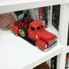 Homezia 6" Red And Black Metal Hand Painted Model Car