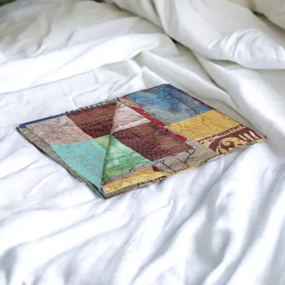 Homezia 60" X 90" Silk Multicolor Throws