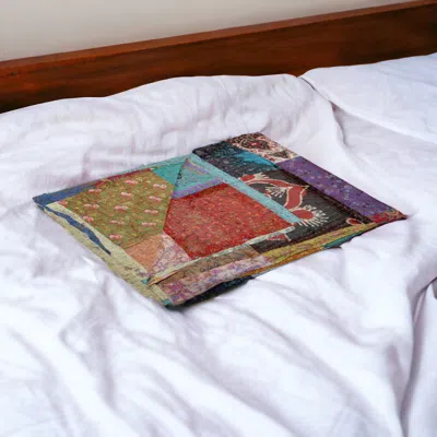 Homezia 60" X 90" Silk Multicolor Throws
