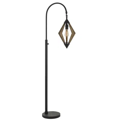 Homezia 67" Black Traditional Shaped Floor Lamp