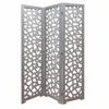 Homezia 67 X 1.5 X 50 Gray Wood Screen