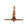 Homezia 7" Bronze Diver Resin Wall Decor