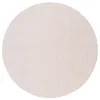 Homezia 7' Round Brown Non Slip Indoor Outdoor Rug Pad
