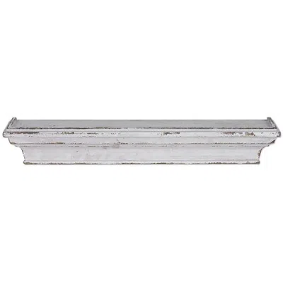 Homezia 7" Wall Mounted Shelving Unit In Gray