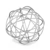 Homezia 7" X 7" X 7" Silver Large Wire Sphere