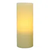 Homezia 8" Ivory Flameless Pillar Candle