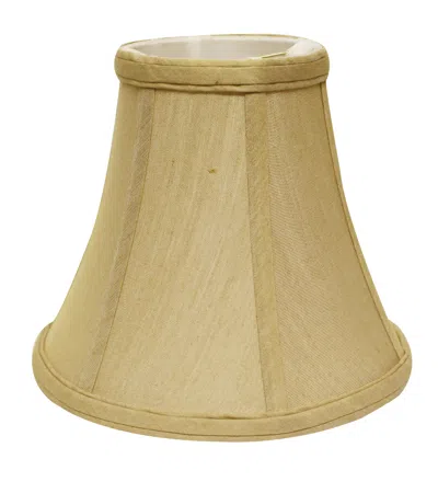 Homezia 10" Pale Brown Premium Bell No Slub Lampshade
