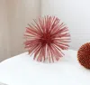 Homezia 8" X 8" X 8" Red Medium Spiked Sphere