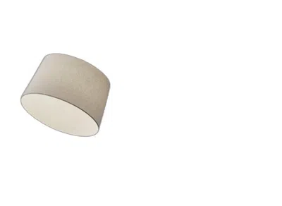 Homezia 83" Steel Arc Floor Lamp With White Solid Color Empire Shade