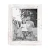 Homezia 11"x12" Rustic White Washed Grey Picture Frame