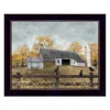 Homezia Tidings Of Comfort And Joy 1 White Framed Print Wall Art