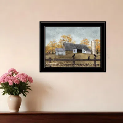 Homezia A Casual Conversation 4 Black Framed Print Wall Art In Multi
