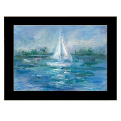 Homezia A Day In The Life 1 Black Framed Print Wall Art