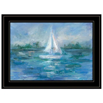 Homezia A Day In The Life 3 Black Framed Print Wall Art