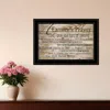 Homezia A Farmers Prayer 2 Black Framed Print Wall Art