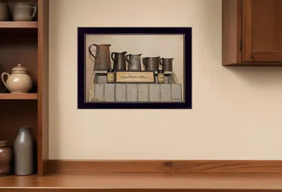 Homezia A Friend Loveth At All Time 1 Black Framed Print Wall Art