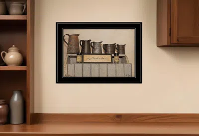 Homezia A Friend Loveth At All Time 3 Black Framed Print Wall Art