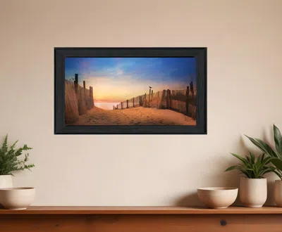 Homezia A New Day 3 Black Framed Print Wall Art